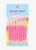 SHORT GLITTER WISH CANDLES: SHORT