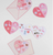 Heart Concertina Valentine Cards & Stickers