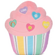Candy Hearts Cupcake Plush