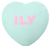 ILY Heart Fleece Plush