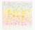 Rainbow Fields Fringe Paper Cocktail Napkin