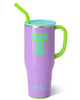 Ultra Violet Initial T Mega Mug (40oz)