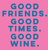 Good Friends Funny Cocktail napkins- 20ct