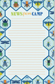 Blue News from Camp Bugs Stationery Pads