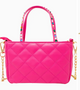 Quilted Rhinestone Tote Bag