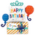 35"PKG BIRTHDAY GIFT BALLOONS SHAP