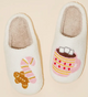 Gingerbread Man & Hot Chocolate Slippers