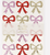 Glitter Bow Stickers