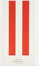 Red Striped Tablecloth