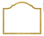 Arch Gold Foil Place Card Gallery 8 In D-Cut Foil