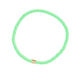 Bright Green Cabrillo Vinyl Disc Stretch Bracelet