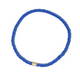 Royal Blue Cabrillo Vinyl Disc Stretch Bracelet