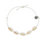 White Knotted Cowries Anklet