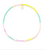 Gold Wildflower Tube Bead Stretch Anklet