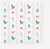 Festive Icon Stripes Large Napkins (x 16)