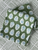 Poinsettia, Sage & Uniform Blue Tea Towel