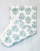 Lotus, Sage & Uniform Blue Tea Towel
