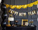 Happy New Year Banner Set