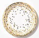 Gold Confetti Small Disposable Plates