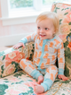 Blue Goldendoodle Romper