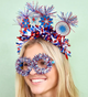 Howdy America Novelty Glasses