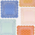 Western Bandana Square Plates