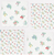 Ditsy Posey Scalloped Large Napkins