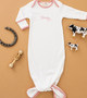 Howdy! Knotted Gown - Dusty Rose By Luna and Arlo