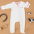 Howdy! Zip Footie - Dusty Rose By Luna and Arlo