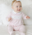 Emily Smocked Footie - Pink