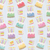 Birthday Cake Roll Wrap 30 Inch X 8ft-2 Inch Core
