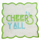 Cheers Y'all Linen Napkins (4)