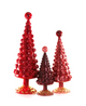 Midcentury Modern Hobnail Tree - OXBLOOD