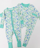 Rockin Bunny Zipper Romper