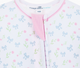 Evelyn's Classics Print Zip Footie