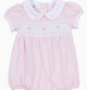Lillian Smocked Bubble - Pink