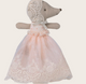 Powder Baby mouse in gown