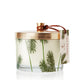 Frasier Fir Poured Candle, Pine Needle 3-Wick