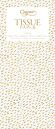 Little Dash White/gold Tissue Pkg 4 Sheets