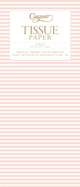 Mini Stripe Blush Tissue Pkg 4 Sheets