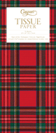 Royal Plaid Tissue Pkg 4 Sheets