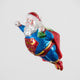 Super Santa Orn, Glass, 5.5"