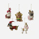Party Dog Ornament - 5 Assorted Sold Individually