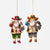 Cowboy Santa Orn, Glass, 5.75"