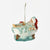 Santa Bathtub Orn, Glass