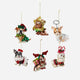 Dog with Costume Ornament - 6 Assorted