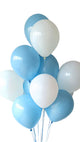 Blue & White Balloon Bouquet