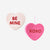 Flocked Conversation Heart Jumbo PVC, 15'