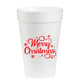 Merry Christmas - 16oz Styrofoam Cups