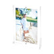 Clear Acrylic 4" X 6" Double-Sided Thick Block Frame
